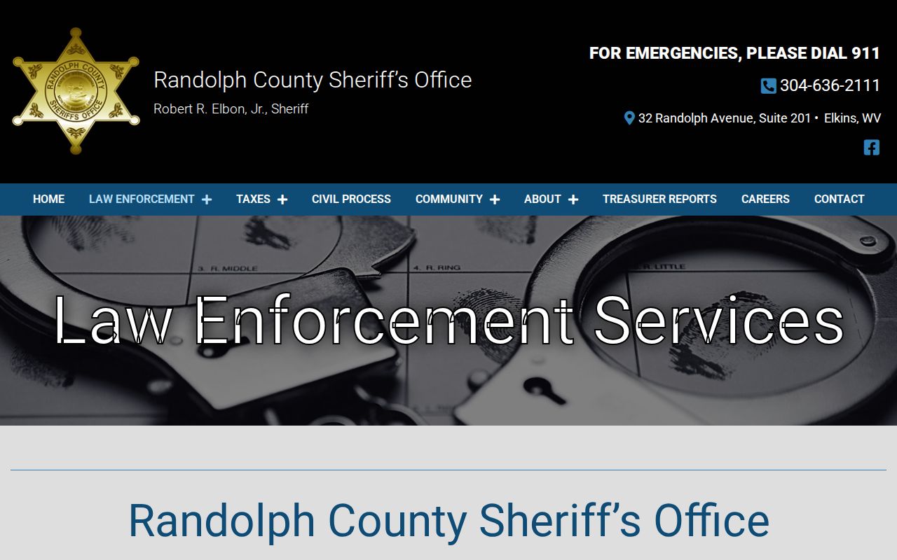Randolph County criminal arrest and incident report services